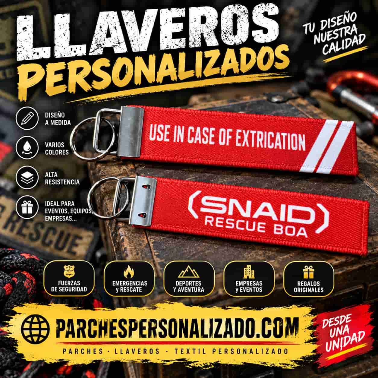 Llaveros personalizados