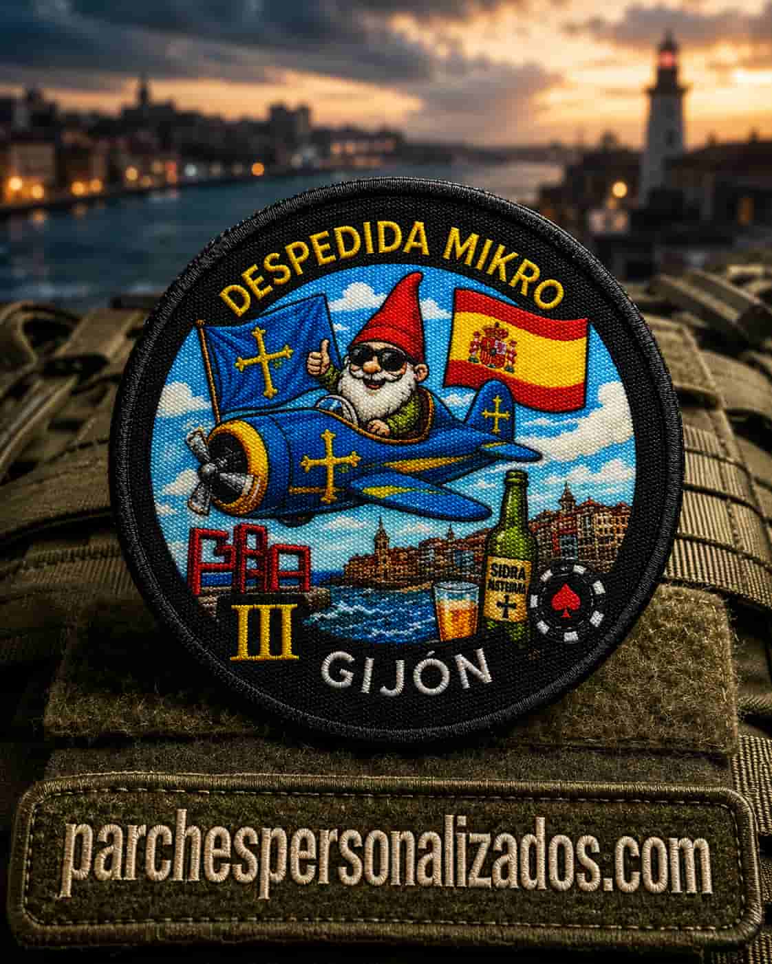 Parches personalizados para despedidas de soltero