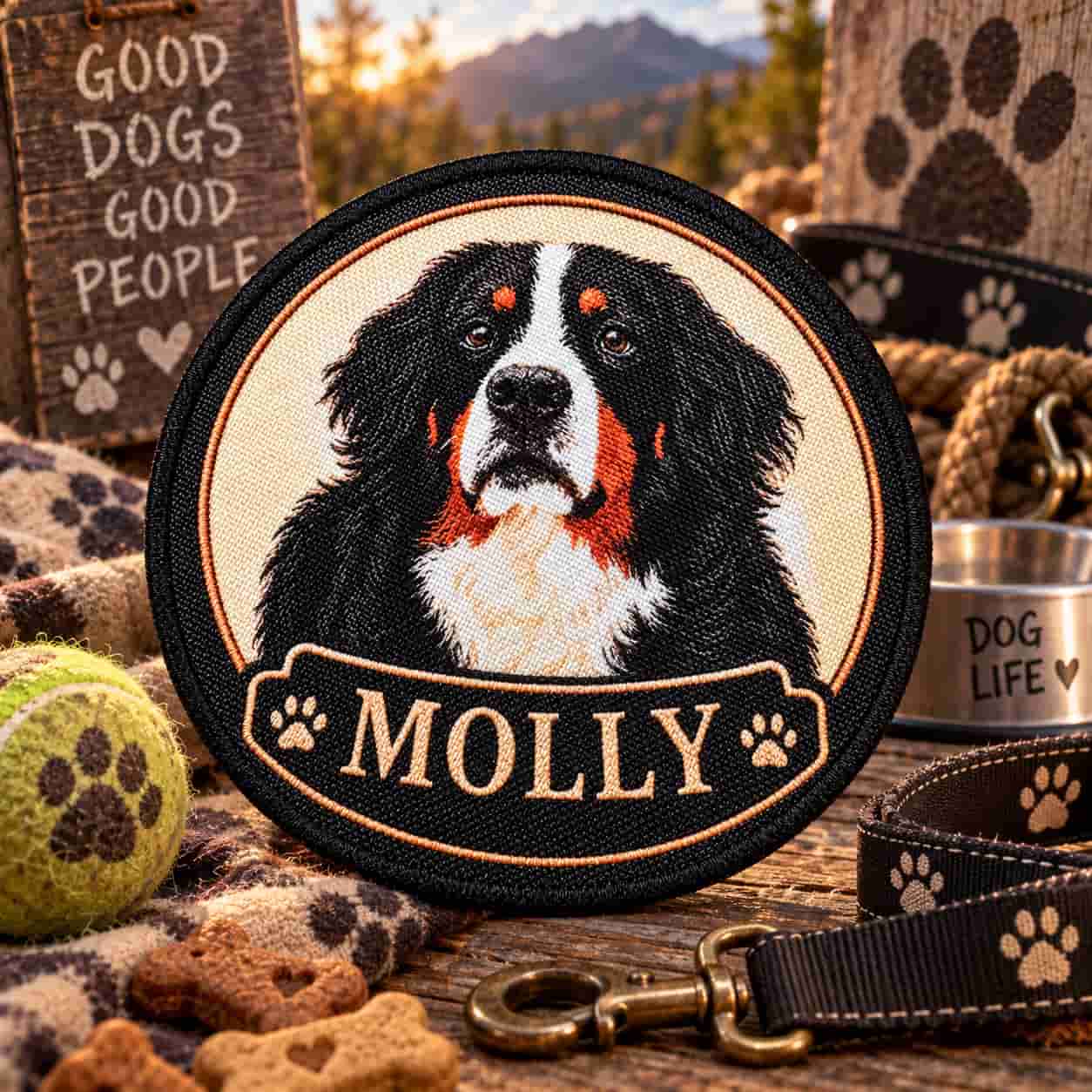 Parches personalizados para mascotas