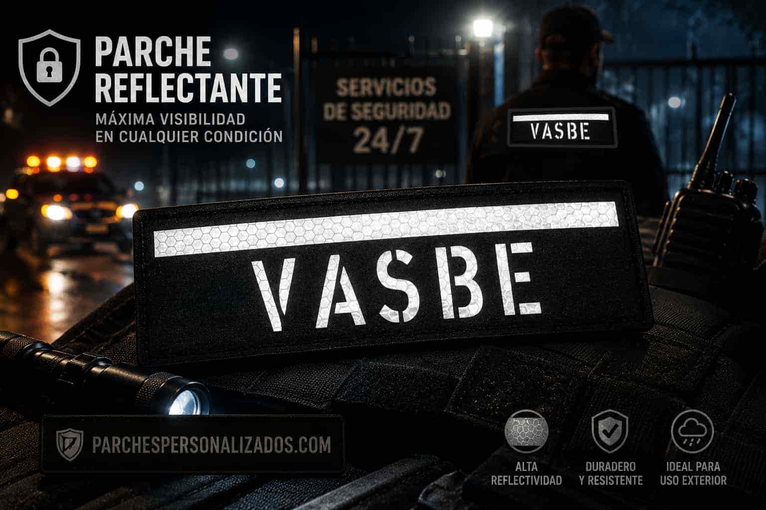 Parches personalizados reflectantes