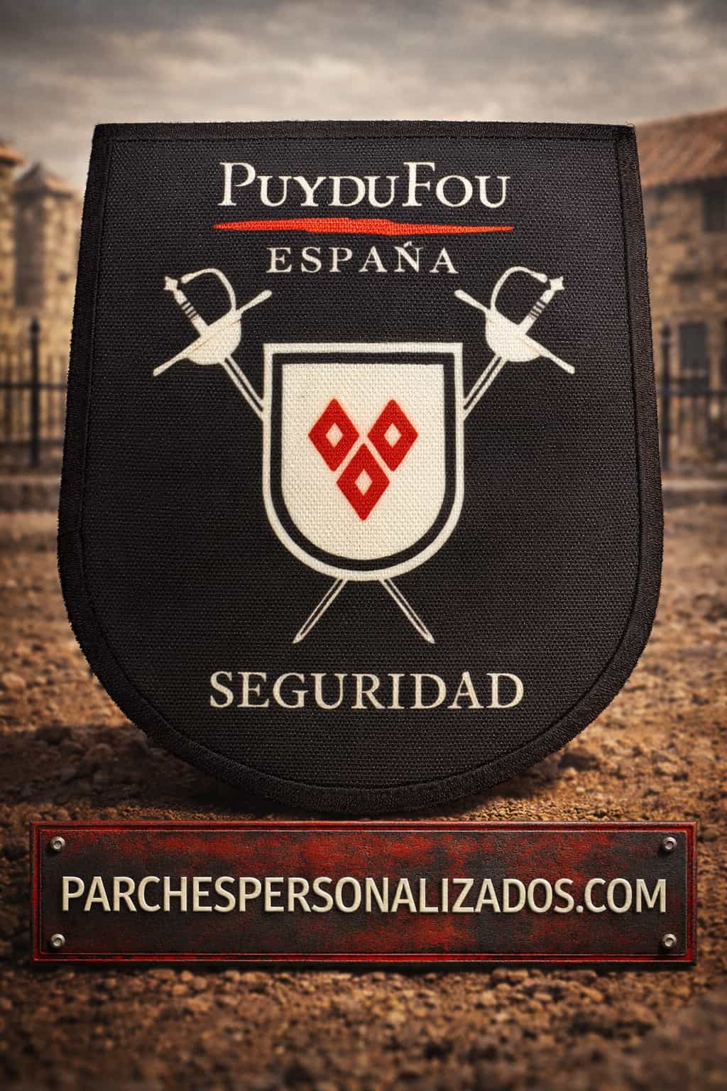 Parches borde hilo solo borde bordado